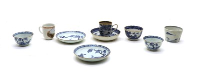 Lot 205A - Various 18th century Chinese export blue and white tea bowls