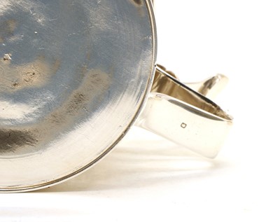 Lot 51 - An antique French silver chaffing dish