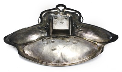 Lot 79 - Three Art Nouveau metalware items