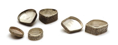 Lot 54 - Fifteen various Omani silver boxes
