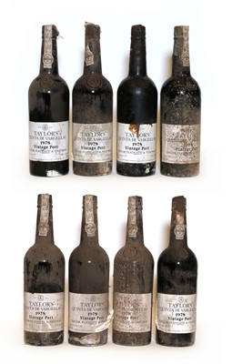 Lot 155 - Taylors, Quinta de Vargellas, Vintage Port, 1978, eight bottles