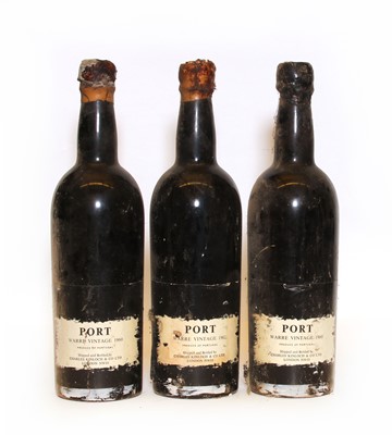 Lot 159 - Warres, Vintage Port, 1960, three bottles