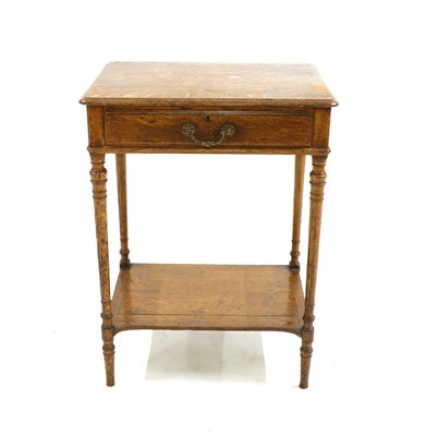 Lot 249 - A Regency mahogany work table