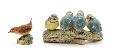 Lot 174 - Two pottery bird models by Eileen Soper