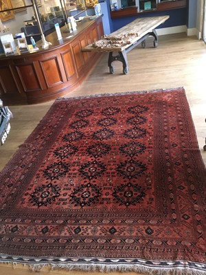 Lot 359 - An Afghan carpet