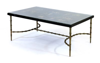 Lot 248A - Two chinoiserie lacquered coffee tables
