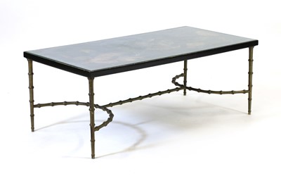 Lot 248 - Two chinoiserie lacquered coffee tables