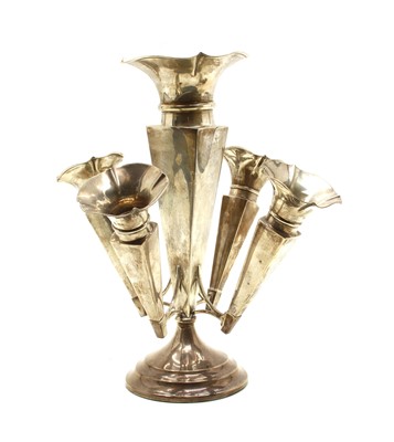 Lot 3 - A silver epergne
