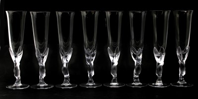 Lot 162 - A set of twelve Igor Carl Faberge champagne glasses