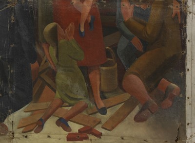 Lot 139 - STANLEY SPENCER-STYLE