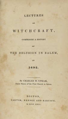 Lot 37 - WITCHCRAFT BOOK