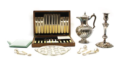 Lot 244 - Silver plated items
