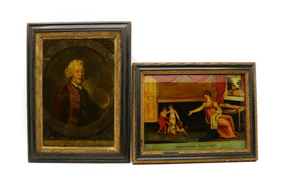 Lot 175 - Seven various framed glass prints