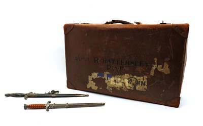 Lot 220 - Two Nazi daggers and a suitcase