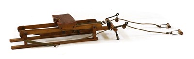 Lot 321 - 'The Warrow' an early ash rowing machine