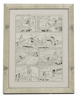 Lot 73 - Six Walt Disney storyboards