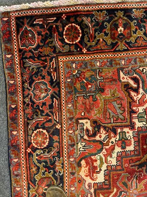 Lot 314 - A Persian Heriz rug