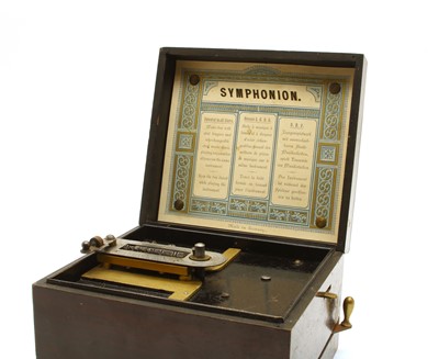 Lot 83 - A Symphonion Simplex disc musical box