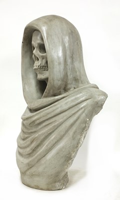 Lot 920 - An Italian grand tour marble vanitas bust