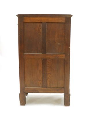 Lot 178 - A French walnut and parcel gilt secretaire abattant