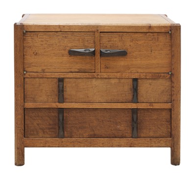 Lot 90 - A Gordon Russell 'Stow' oak dressing cabinet