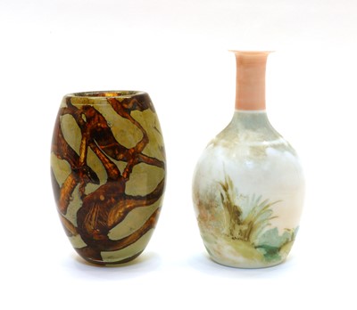 Lot 146 - A Mdina glass vase