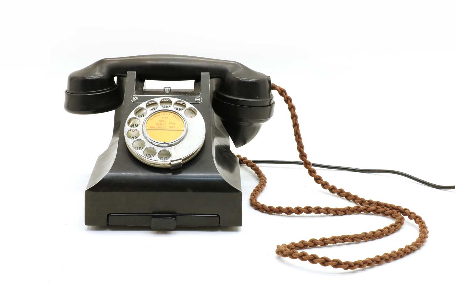 Lot 76 - A 1960s GPO rotary dial telephone