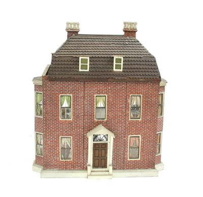 Lot 276 - An Edwardian two storey doll's house