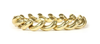 Lot 70 - A 14ct gold San Marco link bracelet