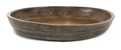 Lot 336 - A treen dairy bowl