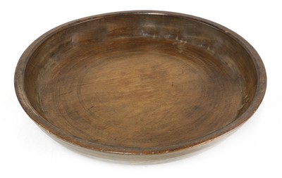 Lot 336 - A treen dairy bowl