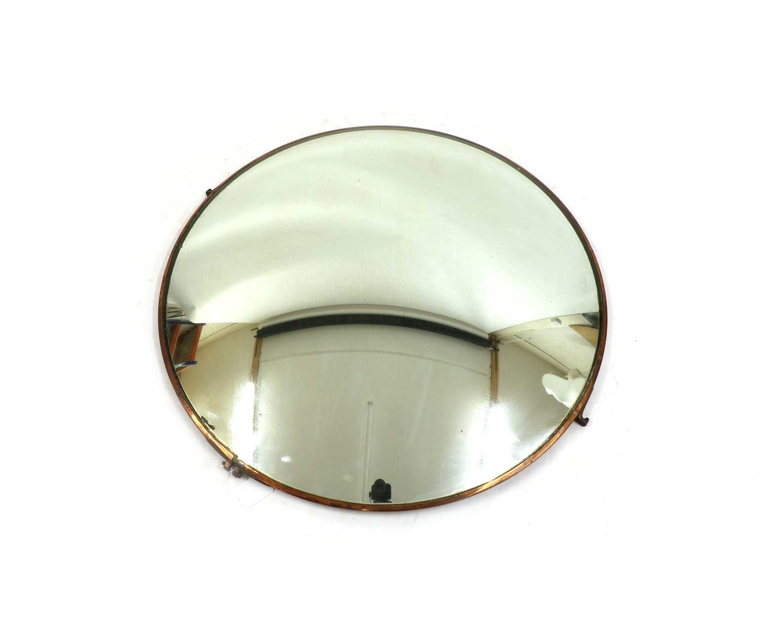 Lot 250 - A convex circular wall mirror