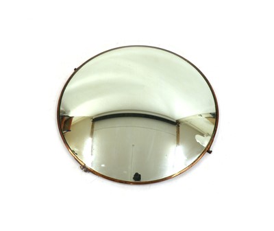 Lot 250 - A convex circular wall mirror