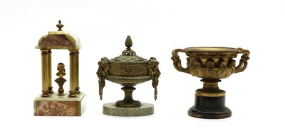 Lot 181A - A Victorian gilt bronze Medicci type vase