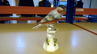 Lot 99 - Two Paris porcelain models of exotic birds
