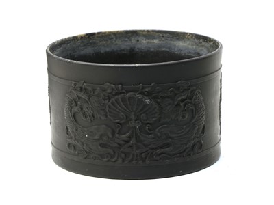 Lot 94 - A collection of 19th century and later Wedgwood black basalt items