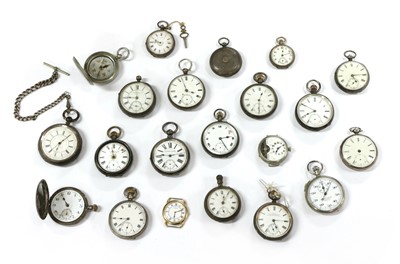 Lot 466 - A quantity of damaged pocket watches