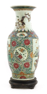 Lot 24 - A Chinese famille rose vase