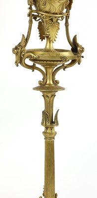 Lot 35 - A pair of French Napoleon III Greek Revival gilt-bronze torchères