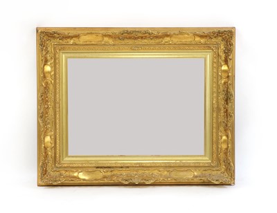 Lot 297 - A gilt framed wall mirror