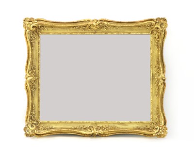 Lot 191 - A gilt framed wall mirror