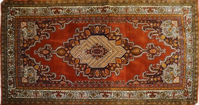 Lot 316 - A hand knotted Persian rug