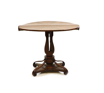 Lot 220 - A Victorian and later mahogany cylinder top table