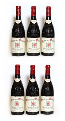 Lot 102 - Châteauneuf-du-Pape, Clos des Papes, Paul Avril, 2001, six bottles