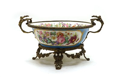 Lot 42 - A French Sevres-style porcelain bowl