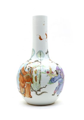 Lot 207 - A Chinese famille rose vase