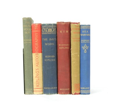 Lot 163 - KIPLING, Rudyard- 29 First editions Plus 42 early reprints