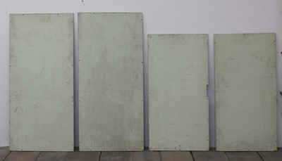 Lot 851 - Two pairs of panels
