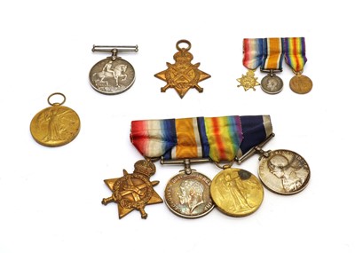 Lot 211 - A First World War Royal Navy medal group