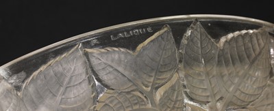 Lot 132 - A pair of Lalique 'Charmes' glass wall lights
